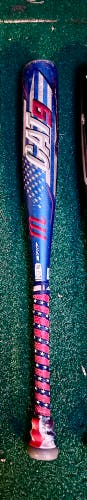 Used 2023 Marucci CAT9 Pasttime USSSA Certified Bat (-10) Alloy 17 oz 27"