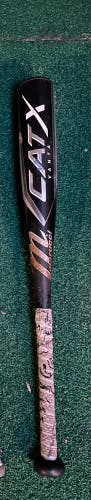 Used 2024 Cat X  Vanta USSSA Certified Bat (-10) Alloy 17 oz 27"