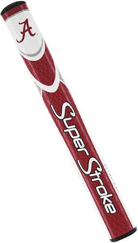 SuperStroke NCAA Mid Slim 2.0 Putter Grip (Alabama Crimson Tide) Ball Marker,