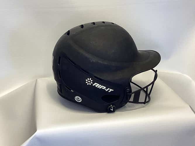 Used Rip-it Softball Helmet W Mask S M Baseball And Softball Helmets