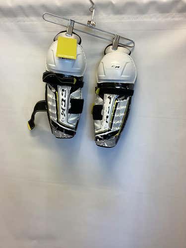 Used Ccm Super Tacks 10in Shin Pads 10" Hockey Shin Guards