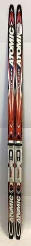 Used Atomic Pro Skate Ski 158cm Boys' Cross Country Ski Combo