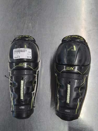 Used Warrior Qx 8" Hockey Shin Guards