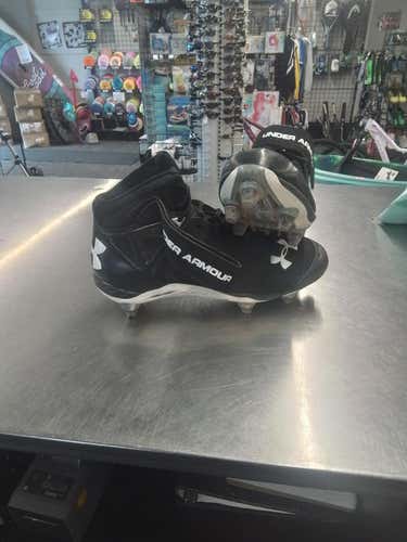 Used Under Armour Senior 9.5 Football Cleats