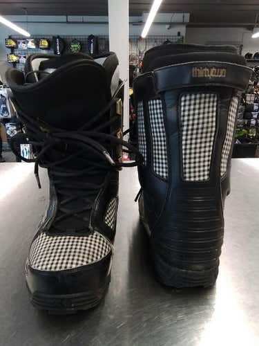 Used Thirtytwo T Senior 9 Men's Snowboard Boots