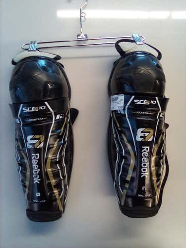 Used Reebok Sc710 12" Ice Hockey Shin Guards