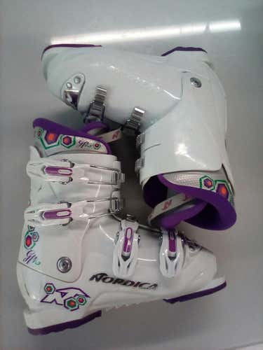 Used Nordica Gp Tj 220 Mp - J04 - W05 Downhill Ski Girls Boots