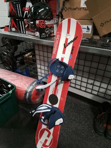 Used Lamar Omen 90 Cm Boys' Snowboard Combo