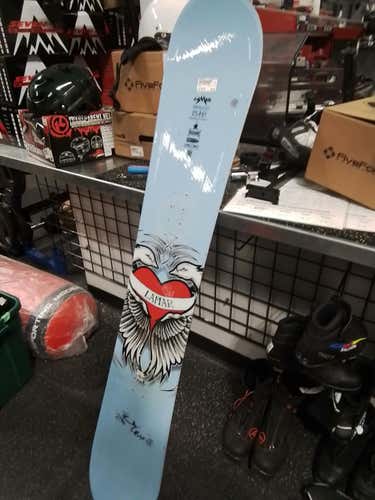 Used Lamar Merlot 1540 155 Cm Men's Snowboard Combo