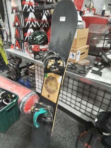 Used K2 Enjoyer 159 Cm Men's Snowboard Combo