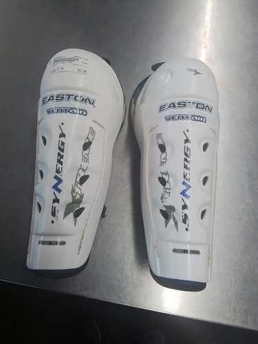 Used Easton Vent Air 11" Hockey Shin Guards