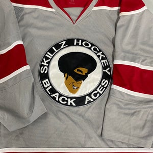Black Aces SKILLZ BOLLERS game jersey