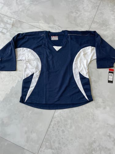 44 Brand New Kamazu Hockey Jerseys Blue/White