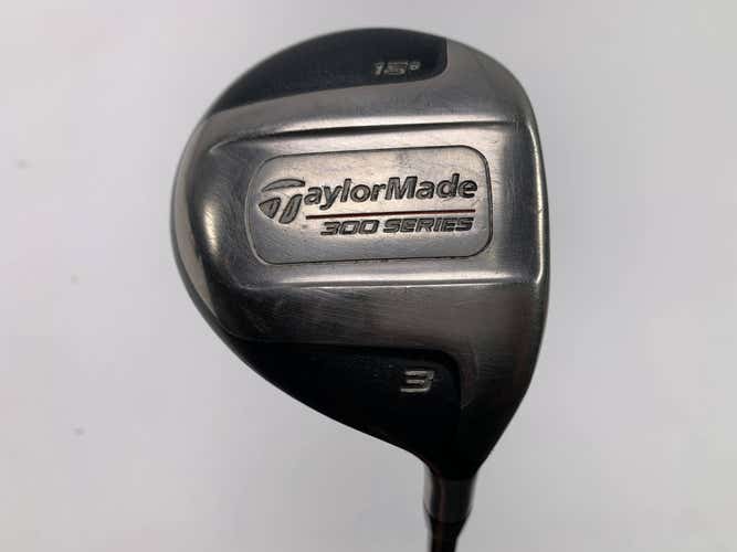 TaylorMade 300 3 Fairway Wood 15* Lite S-90 90g Stiff Graphite Mens RH