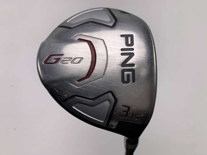 Ping G20 3 Fairway Wood 15* TFC169 Stiff Graphite Mens RH