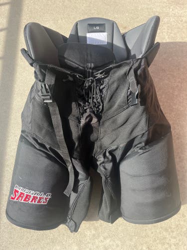 Pro Stock Bauer Nexus Hockey Pants Buffalo Sabres “Goathead” Large