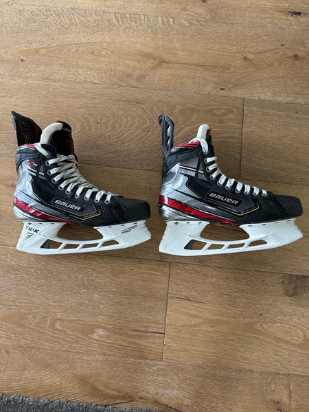Used Senior Bauer Vapor 2X Pro Hockey Skates Regular Width Pro Stock 7.5
