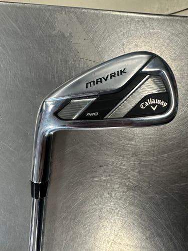 Used 4 iron Left Hand Regular Flex Steel Shaft MAVRIK Pro