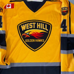 Golden Hawks XL game jersey #4