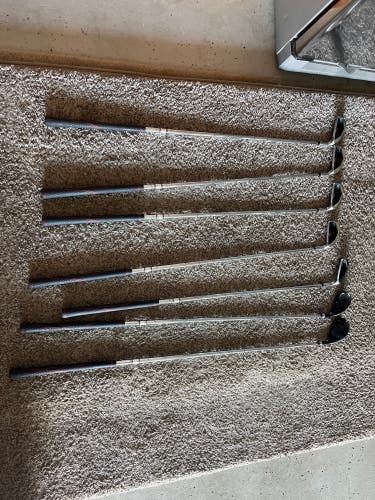 6 iron-p wedge +4 hybrid and 5 hybrid