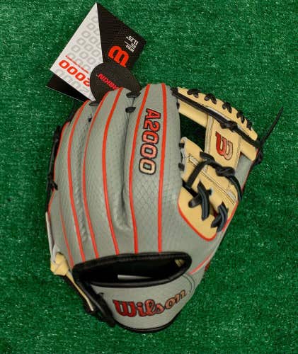 Wilson A2000 PF88 11.25" Pedroia Fit Infield Baseball Glove - WBW1009811125