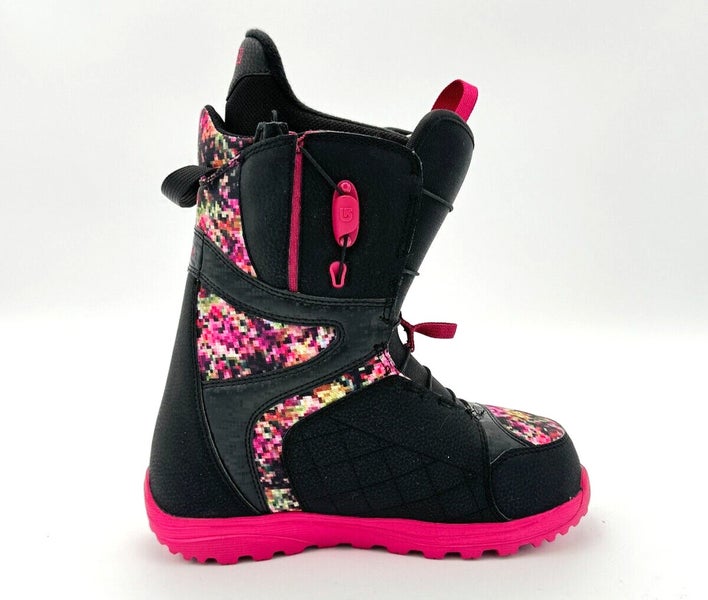 BURTON　women.s　MINTBOAWIDE Womens Mint Boa® Snowboard Boot | 40 | Black | 9009521047977