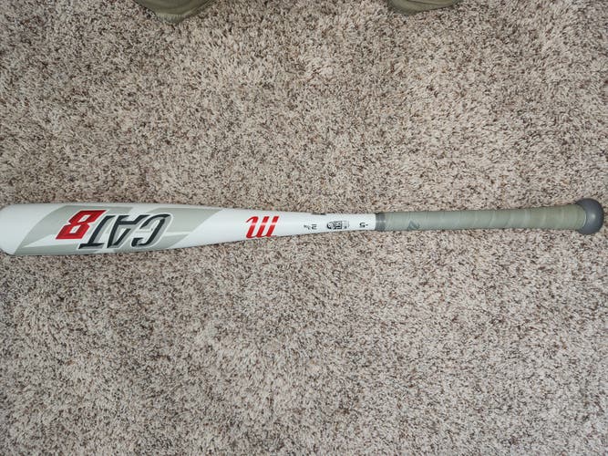 Used 2020 Marucci CAT8 USSSA Certified Bat (-5) Alloy 25 oz 30"