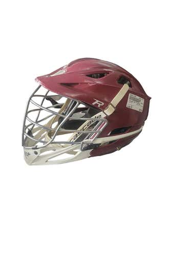 Used Cascade Adj R Helmet One Size Lacrosse Helmets