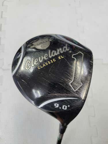 Used Cleveland Classic Xl 9.0 Degree Stiff Flex Graphite Shaft Drivers