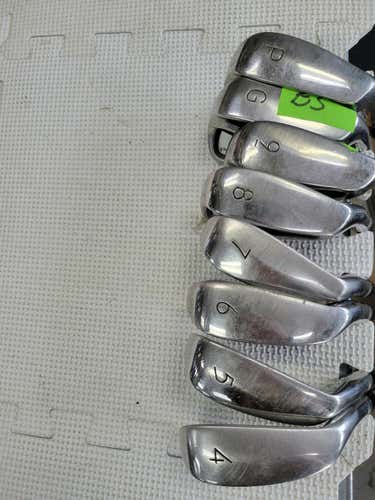 Used Pinseeker Bombshell 4i-gw Aw Regular Flex Steel Shaft Iron Sets