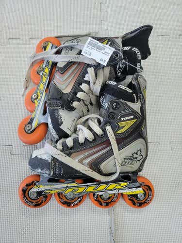 Used Tour Skate Junior 01 Roller Hockey Skates