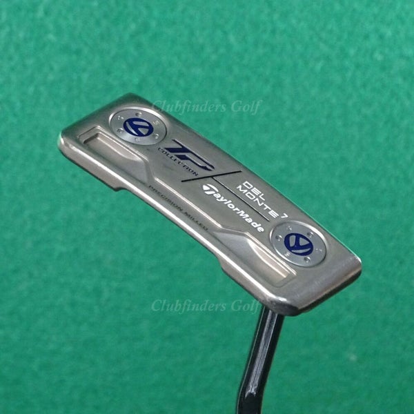 TaylorMade TP Hydro Blast Del Monte 7 Single-Bend 34" Putter Golf Club W/ HC