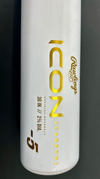 2024 Rawlings Icon USSSA (-5) 30/25 almost new