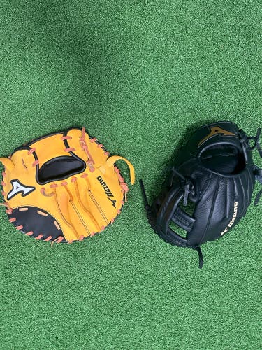 Mizuno Baseball Training glove set