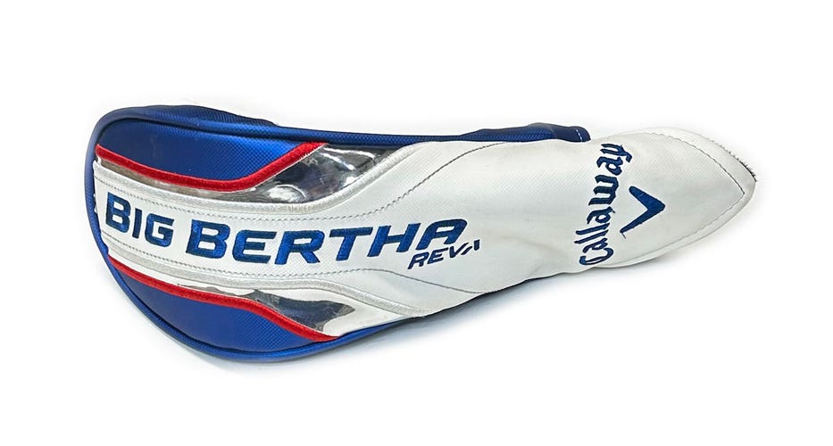 Callaway Big Bertha B-21 REVA Womens Blue/White/Red Fairway Wood Headcover