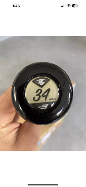 New 2021 Louisville Slugger BBCOR Certified (-3) 31 oz 34" Meta Bat