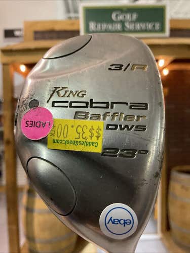 King Cobra Baffler DWS 23° #3 Hybrid Golf Club Ladies Flex Graphite Shaft WRH