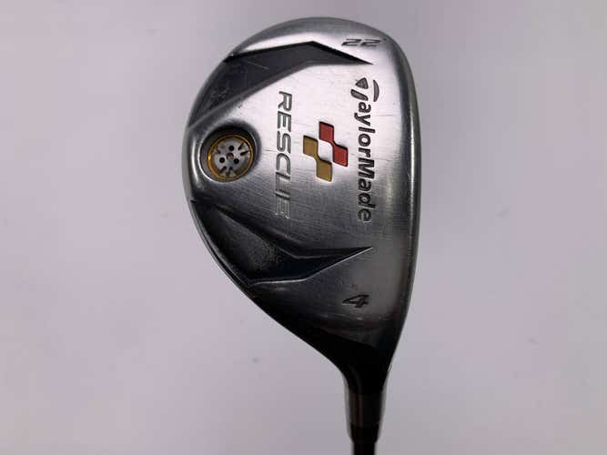 TaylorMade 2009 Rescue 4 Hybrid 22* Aldila REAX 65g Stiff RH Midsize Grip