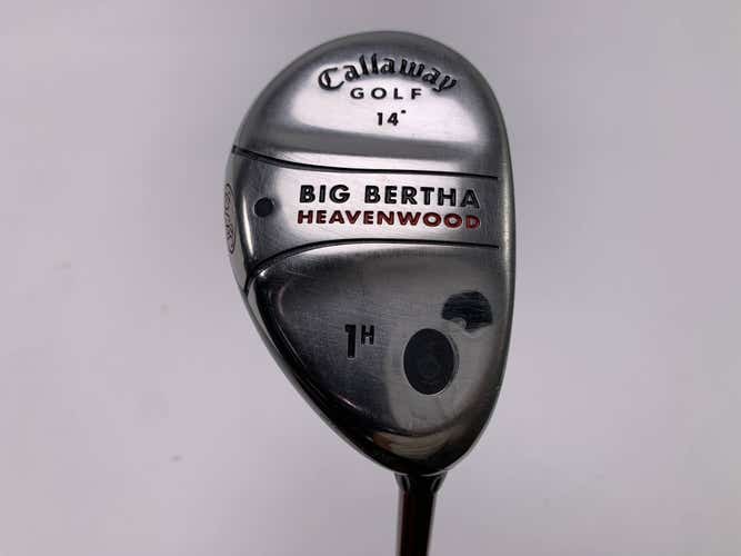 Callaway Big Bertha Heavenwood 1 Hybrid 14* RCH 75w Firm Graphite Mens RH