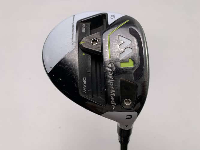 TaylorMade 2019 M1 3 Fairway Wood 15* Aldila NV Green 75g Stiff Graphite Mens RH