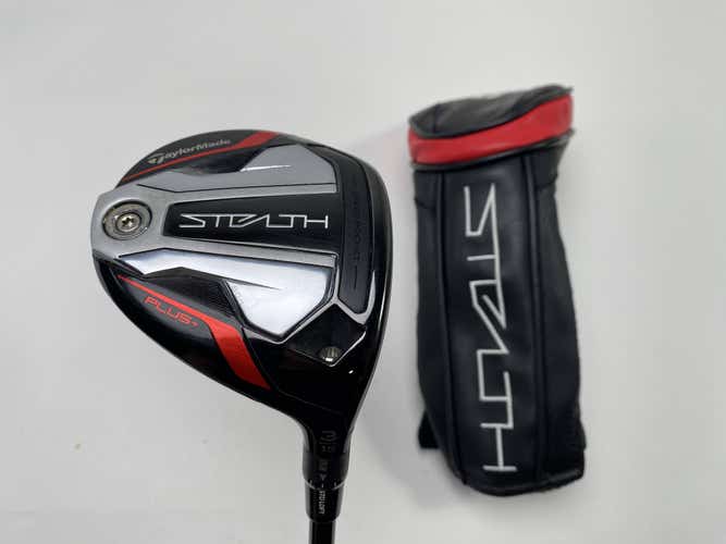 TaylorMade Stealth Plus 3 Fairway Wood 15* HZRDUS RDX Smoke Red 6.0 Stiff RH HC