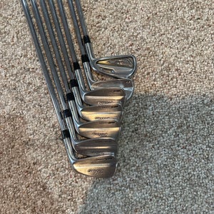 Used Men's Titleist Right Handed Stiff Flex  712 MB Iron Set
