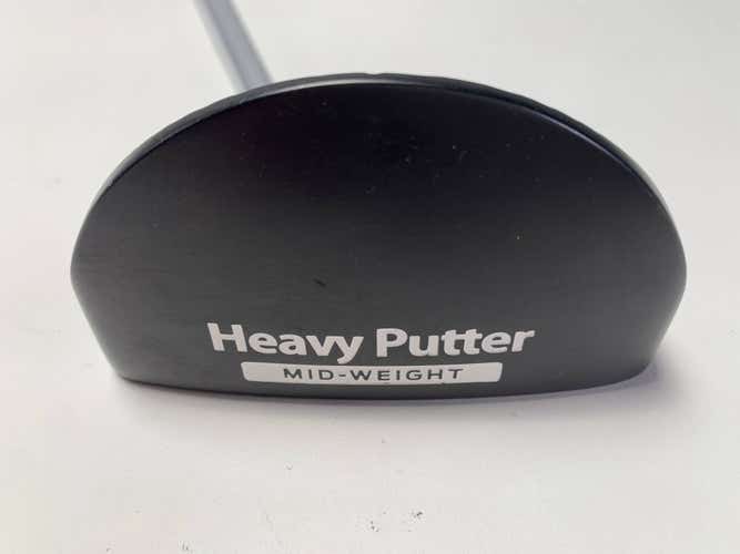 Heavy Putter H1 Mid Weight Black Center Shaft Putter 42" Mens RH - New Long Grip