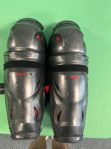 Used Intermediate Bauer Vapor 3X Pro Shin Pads 13"