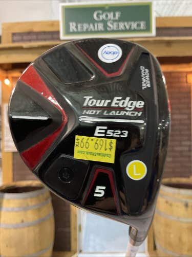 Tour Edge Hot Launch E523 #5 Fairway Wood Golf Club Ladies Flex Graphite Shaft