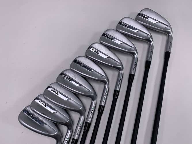 Ping G700 Iron Set 4-PW+UW+SW Green Dot 2* Up Alta CB Soft Regular Senior RH