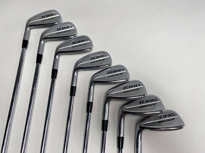 Cobra 2020 KING Forged Tec Iron Set 4-PW+GW Nippon NS Pro Modus 3 Stiff Steel LH