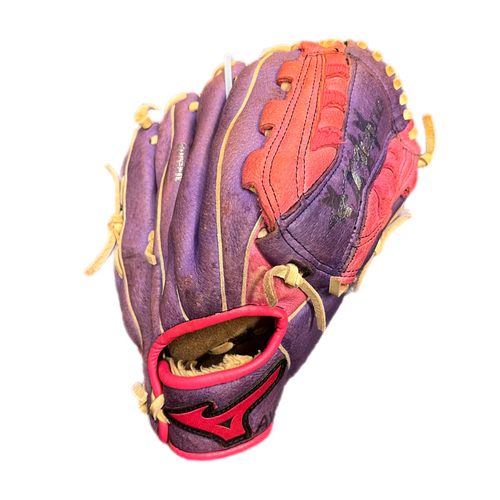 Mizuno Used Purple Right Hand Throw Baseball Glove