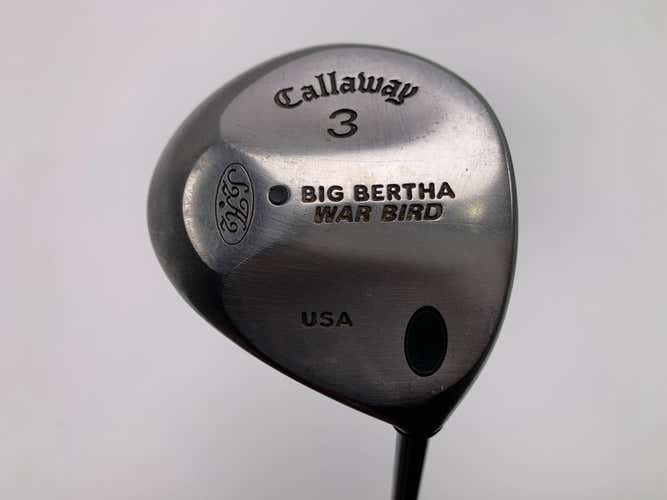 Callaway Big Bertha Warbird 3 Fairway Wood 15* RCH 90 Firm Graphite Mens RH