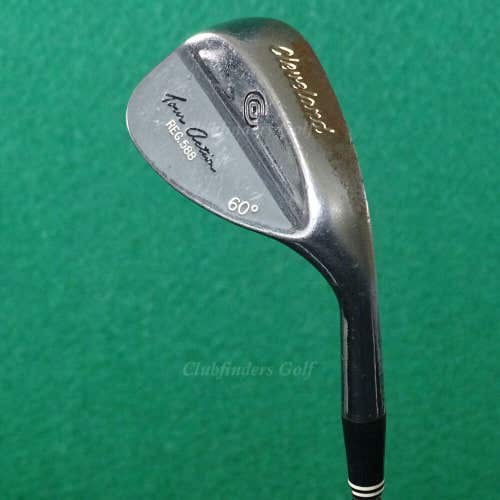 Cleveland Tour Action REG 588 Chrome 60° LW Lob Wedge True Temper Steel Wedge